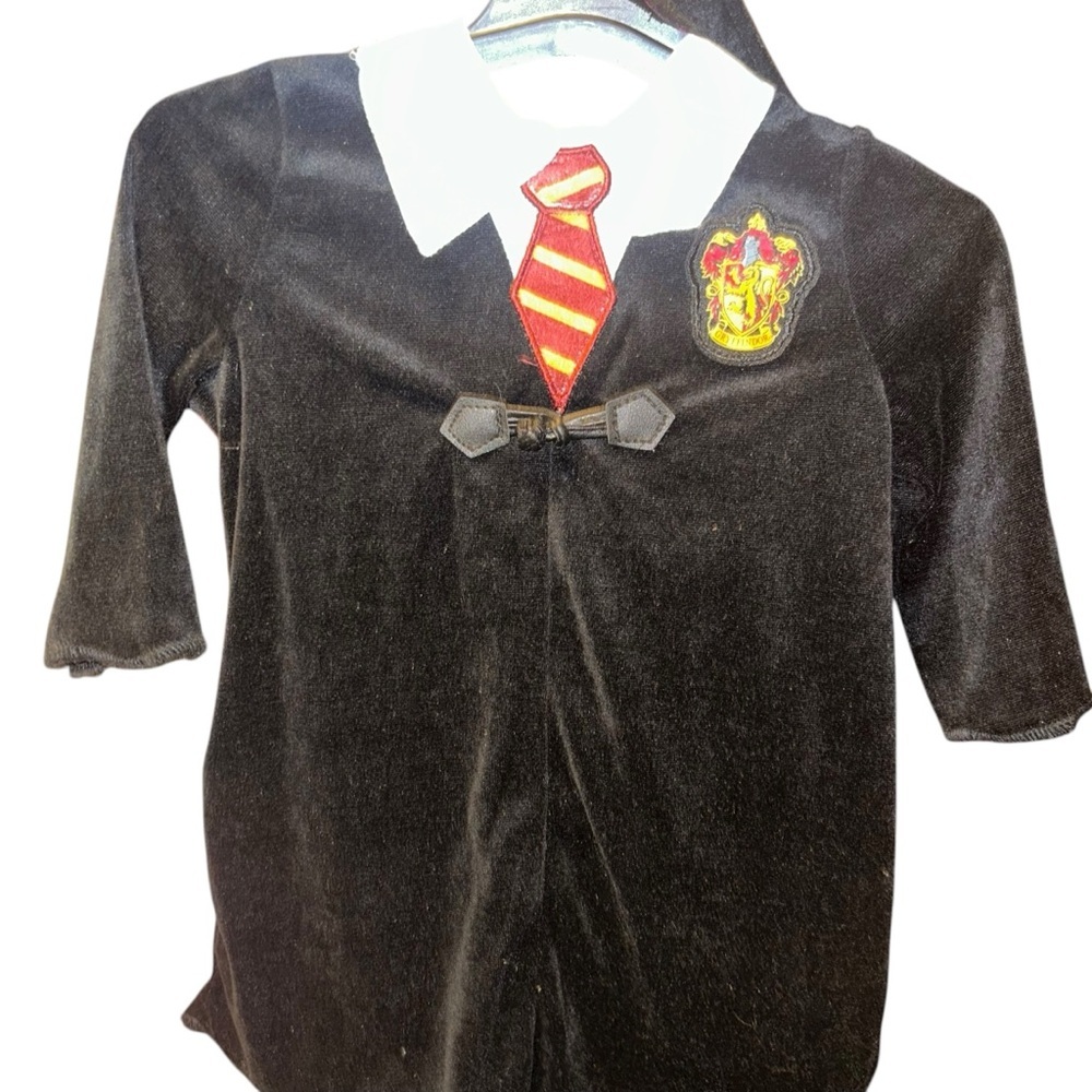 New Harry Potter hogwarts gryffindor robe costume 2 piece infant kids 6-12 month